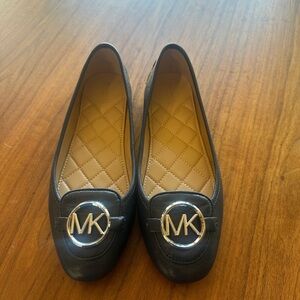 Michael Kors dark blue Women's Flats